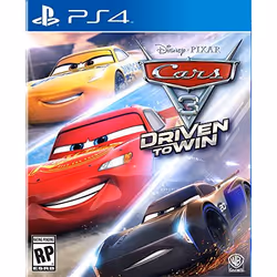 Warner Bros Cars 3: Driven to Win, PlayStation 4, Multiplayer mode, E10+ (Everyone 10+), Physical media