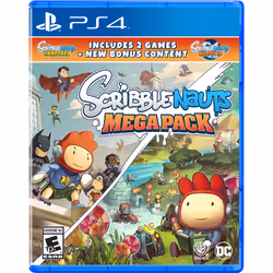 Warner Bros Scribblenauts Mega Pack, PS4, PlayStation 4, E10+ (Everyone 10+)