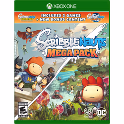 Warner Bros Scribblenauts Mega, XBox One, Xbox One, Multiplayer mode, E10+ (Everyone 10+)