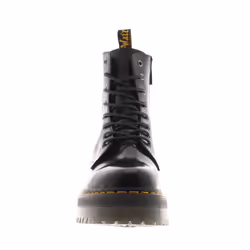 ) Dr Martens Womens Boots Platform 5cm Jadon w Boot Leather Lace Up black UK Size - Black, 3 (Adults'
