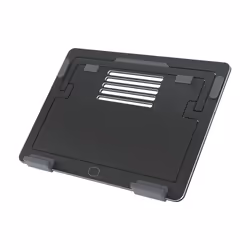 Cooler Master ErgoStand Air, Black, Rubber, Aluminium, 25.4 cm (10"), 39.6 cm (15.6"), 20 kg, 215 mm