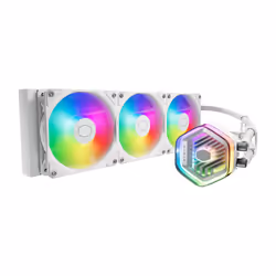Cooler Master MasterLiquid 360 ATMOS White Processor Liquid cooling kit 12 cm 1 pc(s)