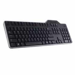 DELL 580-18366, Full-size (100%), Wired, USB, QWERTY, Black