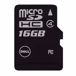 DELL 385-BBKJ, 16 GB, MicroSD, Black