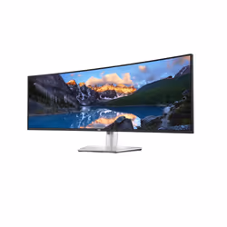 DELL UltraSharp U4924DW LED display 124.5 cm (49") 5120 x 1440 pixels 5K Ultra HD LCD Black, Silver - Additional view 4