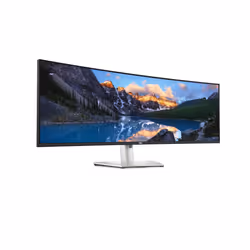 DELL UltraSharp U4924DW LED display 124.5 cm (49") 5120 x 1440 pixels 5K Ultra HD LCD Black, Silver - Additional view 5