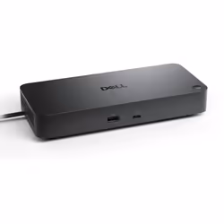 DELL WD25, Wired, USB 3.2 Gen 2 (3.1 Gen 2) Type-C, 100 W, 10,100,1000,2500 Mbit/s, Black, 6144 x 3456 pixels