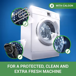 Calgon 3-in-1 Washing Machine Water Softener Tablets, 75 Tabs