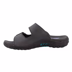 Skechers womens Reggae-jammin' Sandal  Black/Black  9 US