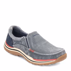 Skechers USA Men's Expected Avillo Relaxed-Fit Slip-On Loafer Navy 14 Medium US