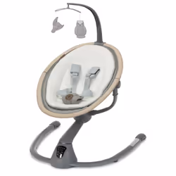 Maxi-Cosi Cassia Baby Swings for Infants: Smart Portable Baby Swing with Music Lightweight & Foldable Baby Swing 360 Rotati ...