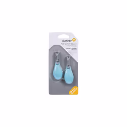 FoldUp Nail Clipper Arctic Blue 2Count by Safety 1st
