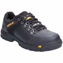 Caterpillar Mens Extension Lace Up Safety Shoe - 8 UK, Black