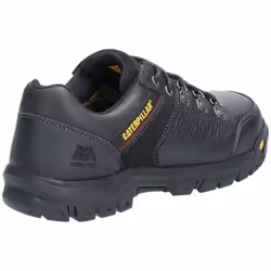 Caterpillar Mens Extension Lace Up Safety Shoe - 8 UK, Black