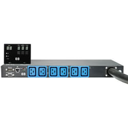 HPE 16A 3 Phase Intl Core Only Intelligent Modular PDU power distribution unit (PDU) 6 AC outlet(s) Black, Blue