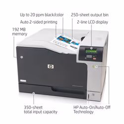 HP Color LaserJet Professional LaserJet Pro CP5225dn Multifunction Color Printer, Ethernet Only; Copier, Scanner - Additional view 7