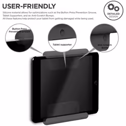 elago Home Hub Mount Designed for iPad Wall Mount - Tablet Wall Mount Compatible with iPad, iPad Mini, iPad Air, iPad Pro, Galaxy Tab and Most Tablets