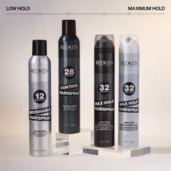 Redken Max Hold Hairspray 32 | Extreme Maximum High Hold Hairspray | Long-Lasting Lift & Body | All-Day Style Control | Dry Finish | 24 Hour Humidity