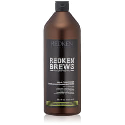 Redken Brews Daily Conditioner For Men  Soft Hair For All Hair Types 33.8 fl. oz