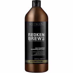 Redken Brews Daily Shampoo For Men | Lightweight Hydrating Hair Cleanser | Add Moisture and Shine to Dry Hair | For All Men's ...