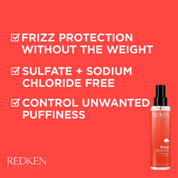 | Frizz Dismiss | Instant Deflate Oil-In-Serum | Infused with Babassu Oil | For Humidity Protection and Smoothing Frizzy Hair | 125ml