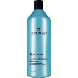 Pureology | Strength Cure | Strengthening Conditioner | For Damaged, Colour Treated Hair | Vegan | 1000ml