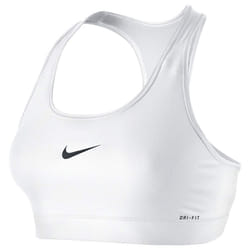 Nike Women's Victory Compression Sports Bra  White/Black  Medium