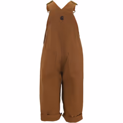 Carhartt Baby-boys Infant Washed Duck Bib Overall  Brown  9 Mo.
