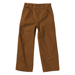 Carhartt Baby Boys' & Toddler Washed Dungaree Pants  Brown  18 Months