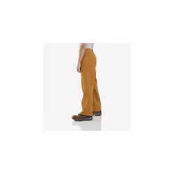 Carhartt Big Boys' Washed Flannel Lined Dungaree Pant  Carhartt Brown
