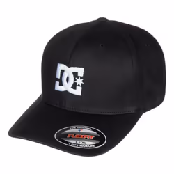 DC Cap Star 2 Flexfit Cap - Black - S/M