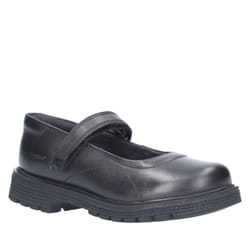 Hush Puppies Girls Tally Junior Touch Fastening Shoe - 12 Child UK, Black
