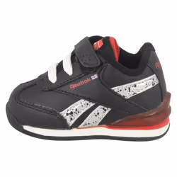 Girls Reebok Trainers Illumilace II - Black/Red/Silver/Grey Synthetic - UK Size 1.5 - EU Size 17 - US Size 2