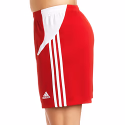 adidas Women's Campeon 11 Short  University Red/White  X-Large
