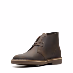 Clarks Men's Bushacre 2 Chukka Boot  Beeswax  8.5