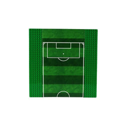 DIY Building Blocks Baseplate Figures Bricks 32x32 Dots Educational Creative - Football