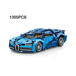 Technical Bugatti Building Blocks Lamborghini Hypercar Racing Car Model - Bugatti