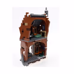 2022 New  76407   Building Blocks Shrieking Shack Whomping Willow Model