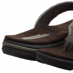 Skechers USA Men's Bosnia Flip-Flop Chocolate 7 M US