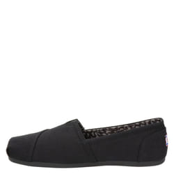 Skechers Women's Plush-Peace and Love Ballet Flat, Black, 7