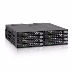 ICY Dock MB998SP-B 8 Bay 2.5" SATA SAS SSD HDD Mobile Rack Enclosure