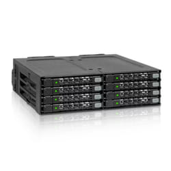 ICY Dock MB998SP-B 8 Bay 2.5" SATA SAS SSD HDD Mobile Rack Enclosure