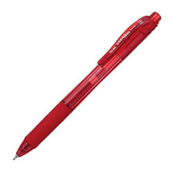 Pentel EnerGel-X Retractable gel pen Red