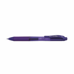 Pentel EnerGel X, Clip-on retractable pen, Violet, Violet, Plastic, 0.7 mm, Ambidextrous