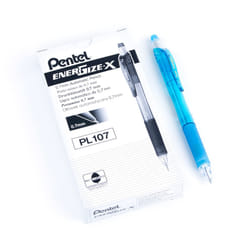 Pentel EnerGize-X Mechanical Pencil (0.7mm) Sky Blue Barrel  Box of 12 (PL107S)