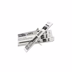 0.5 mm EnerGel Permanent Ink Refills - Black Ink (Pack of 12 Refills), LRP5-AX