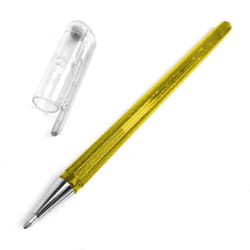 Pentel Hybrid - Dual Metallic - Liquid Gel Rollerball Pen - K110 - Gold - Single