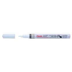 Pentel MSP10-W, 1 pc(s), White, White, Round, Fine, 11 mm