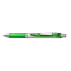 Pentel EnerGel BL77 Gel Ink Rollerball Pen / Click Pen - 0.35 mm, Pack of 1 Value not found light green