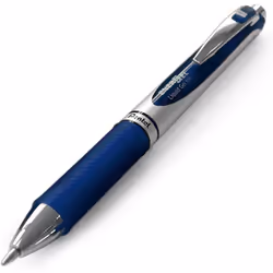 Pentel EnerGel XM BL77 Retractable Liquid Gel Ink Pen - 0.7mm Nib - Navy - Pack of 12